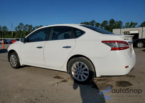2015 Nissan Sentra S z USA, uszkodzony, nr VIN 3N1AB7AP9FY318722